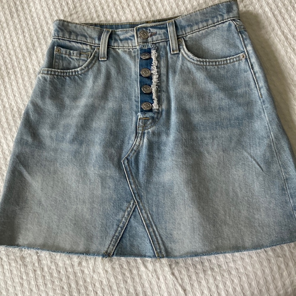 7 For All Mankind Denim Mini